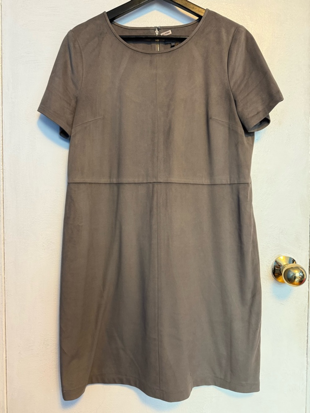 Vince Camuto Faux Suede Dress